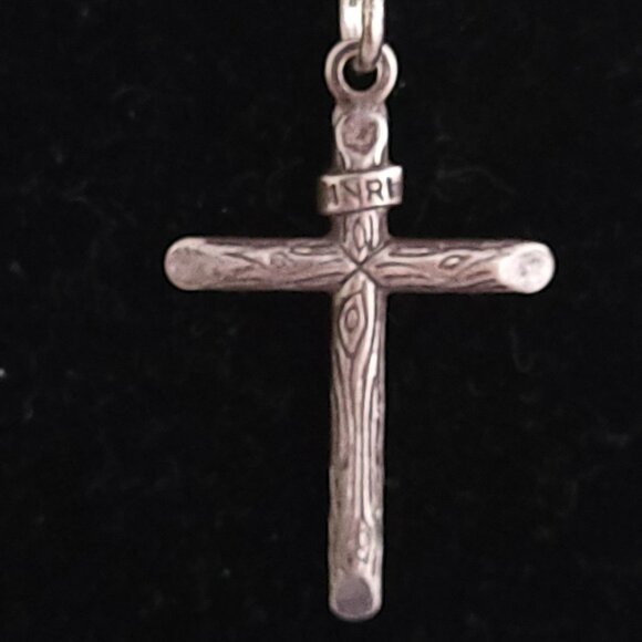 Jewelry - **Vintage Cross Pendant & Silver (925) MJI Chain**